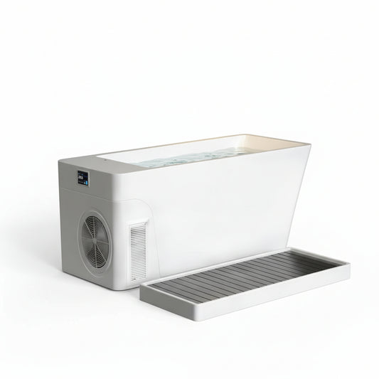 Gurgle Sports Recovery Therapy Ice Bath Tub | WiFi App Control | Acrylic Cold Plunge | Built-In Chiller | Athlete Spa Bathtub